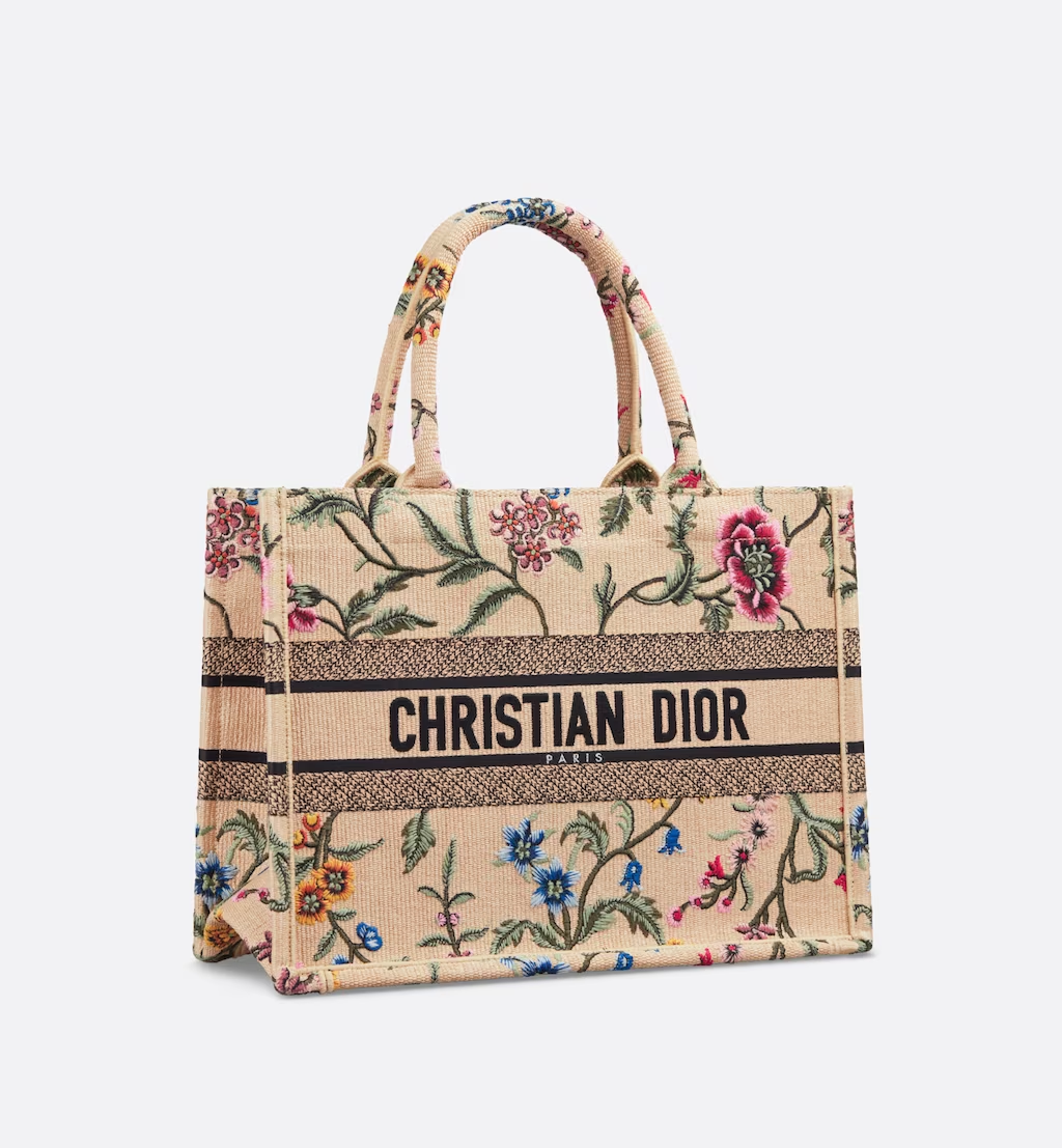 DIOR BOOK TOTE Natural   with Dior  (36 x 27.5 x 16