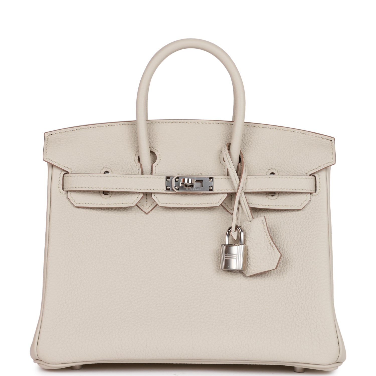 Hermès Birkin 25 Beton Togo Palladium Hardware