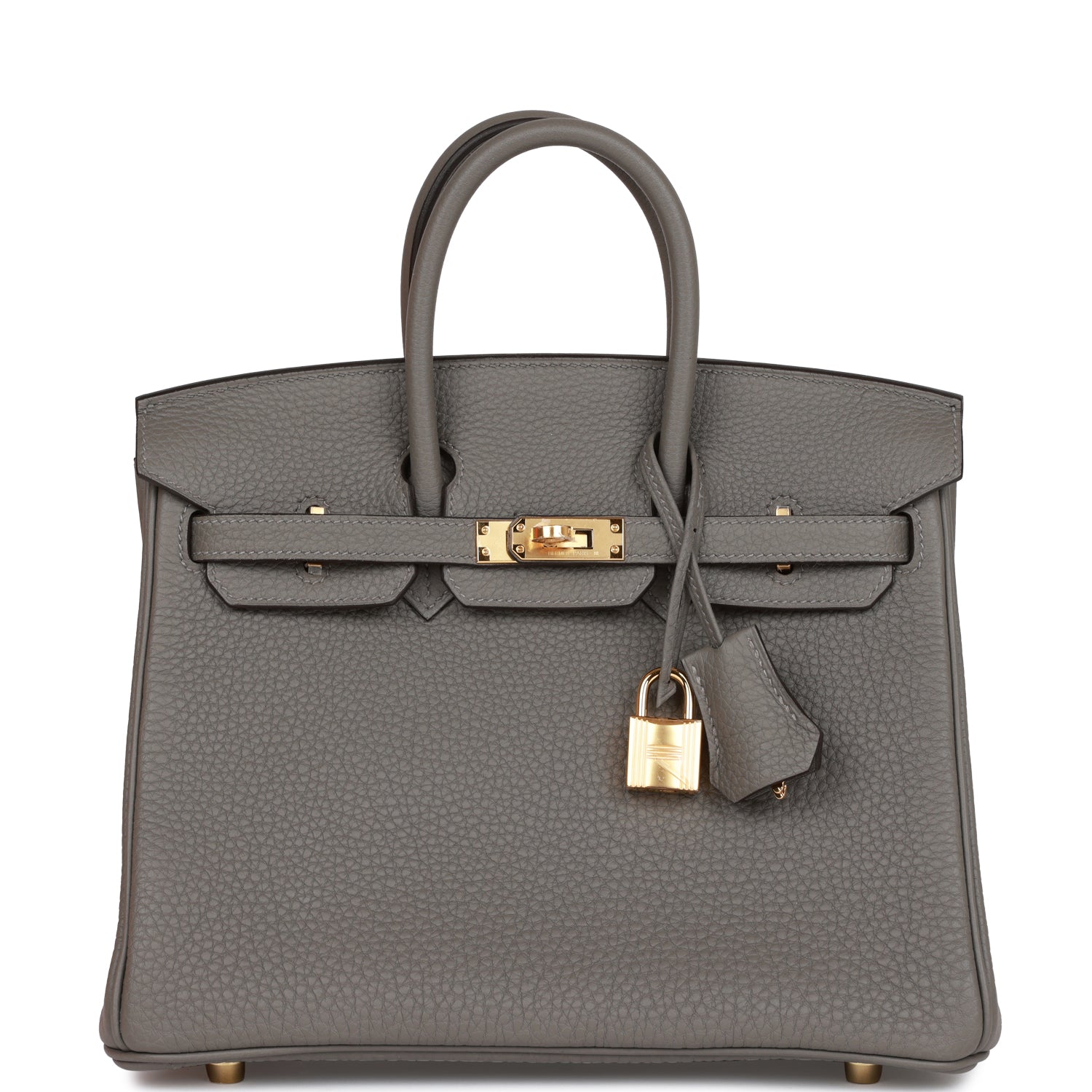 Hermès Birkin 25 Gris Meyer Togo Gold Hardware