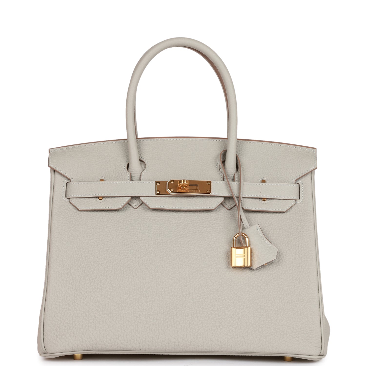 Hermès Birkin 30 Gris Perle Togo Gold Hardware