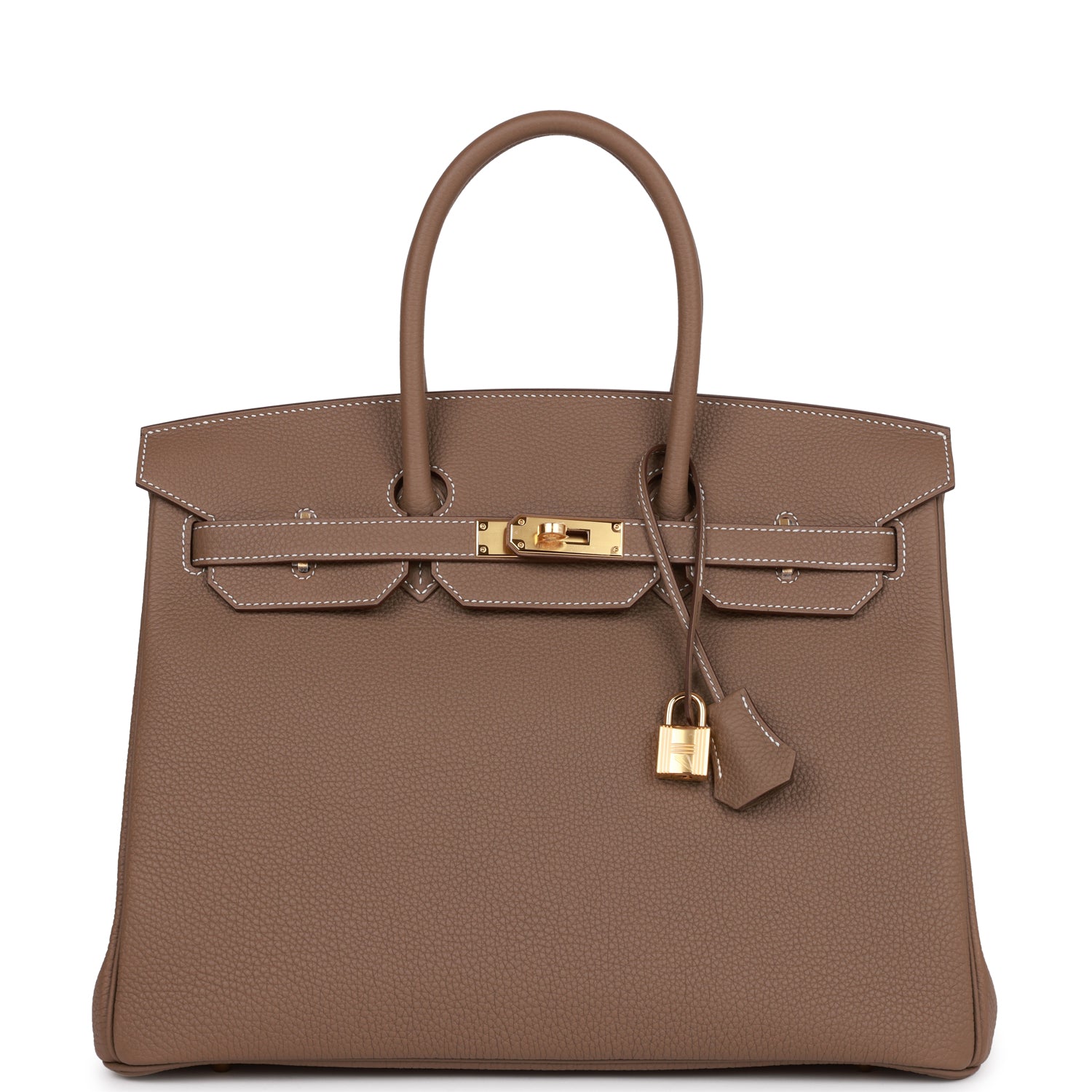 Hermès Birkin 35 Etoupe Togo Gold Hardware