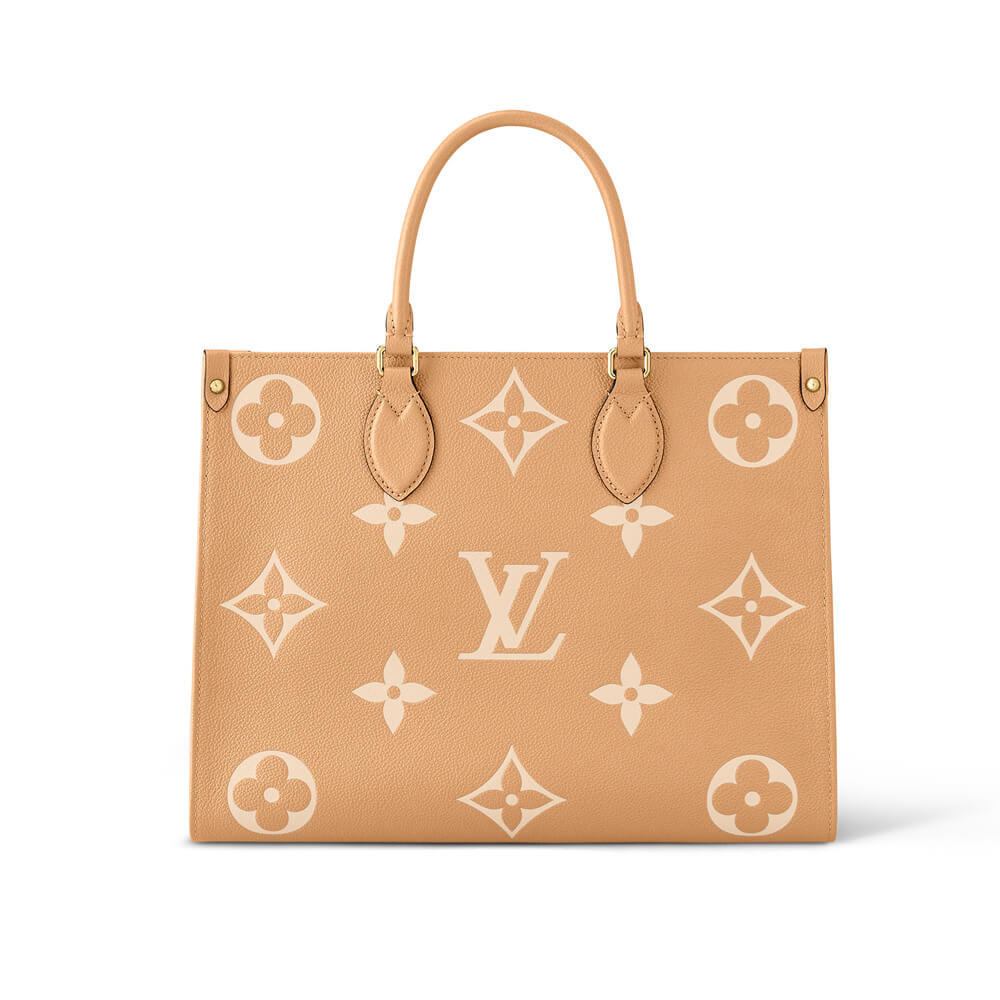 Louis Vuitton Bicolor Monogram Empreinte Onthego MM M45982