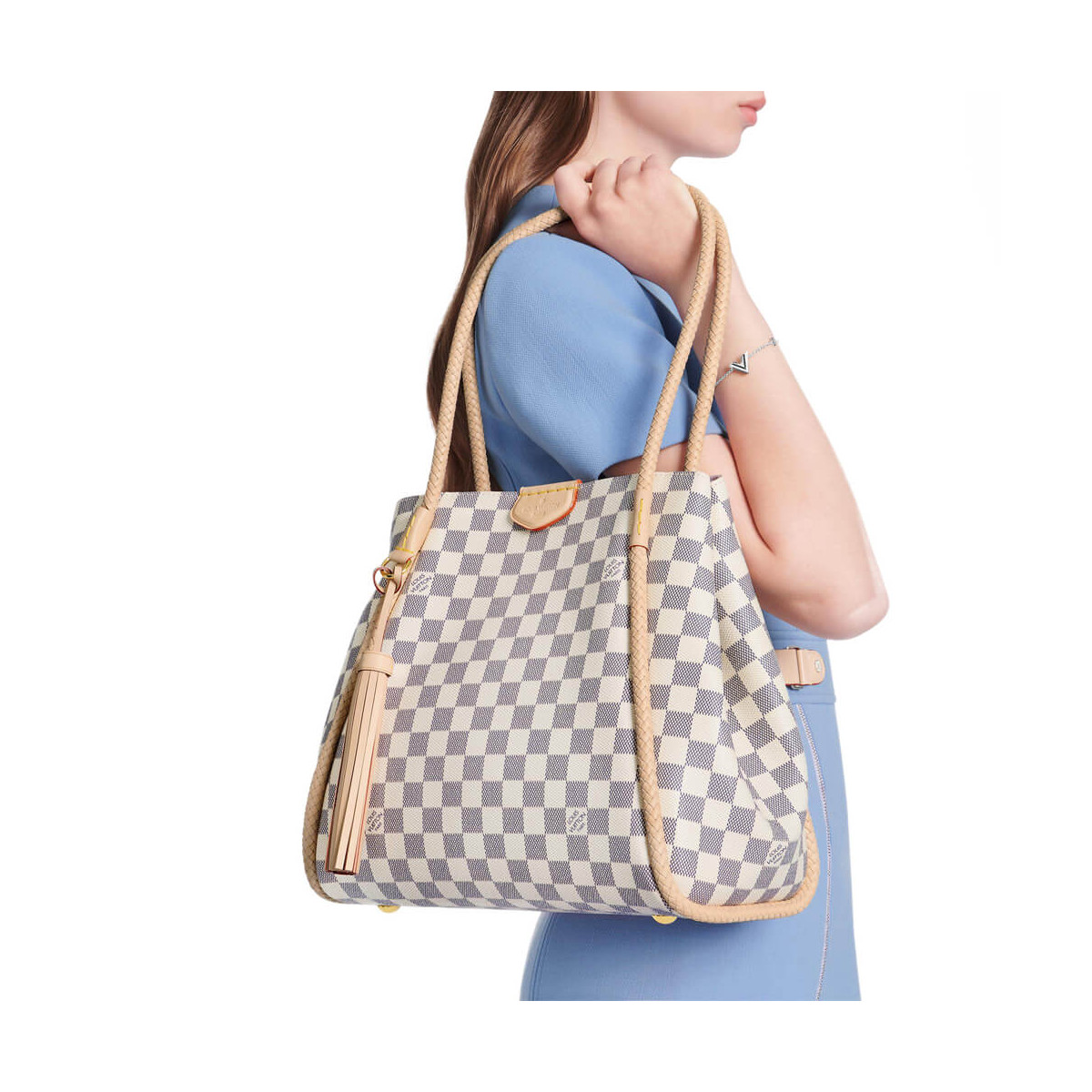 Louis Vuitton Damier Azur Canvas Propriano N44027