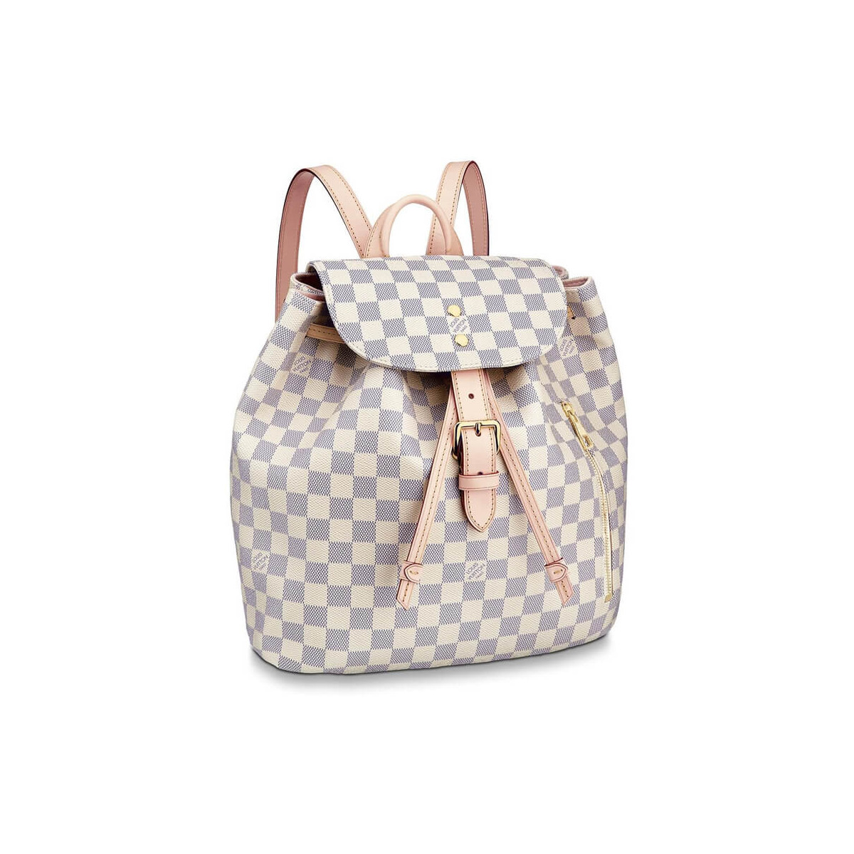 Louis Vuitton Damier Azur Canvas Sperone Backpack N41578