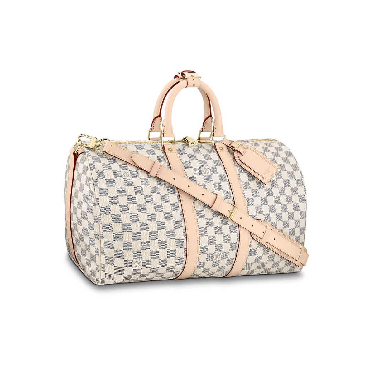 Louis Vuitton Damier Azur Keepall Bandouliere 45 N41430