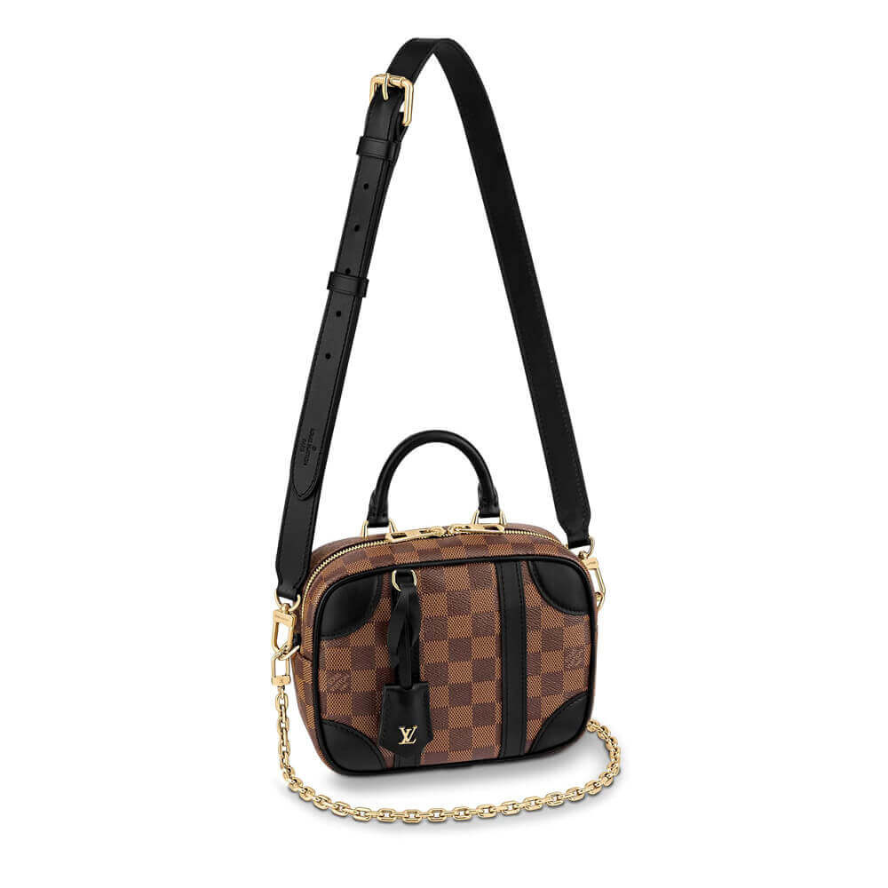 Louis Vuitton Damier Azur Valisette Souple BB N50063