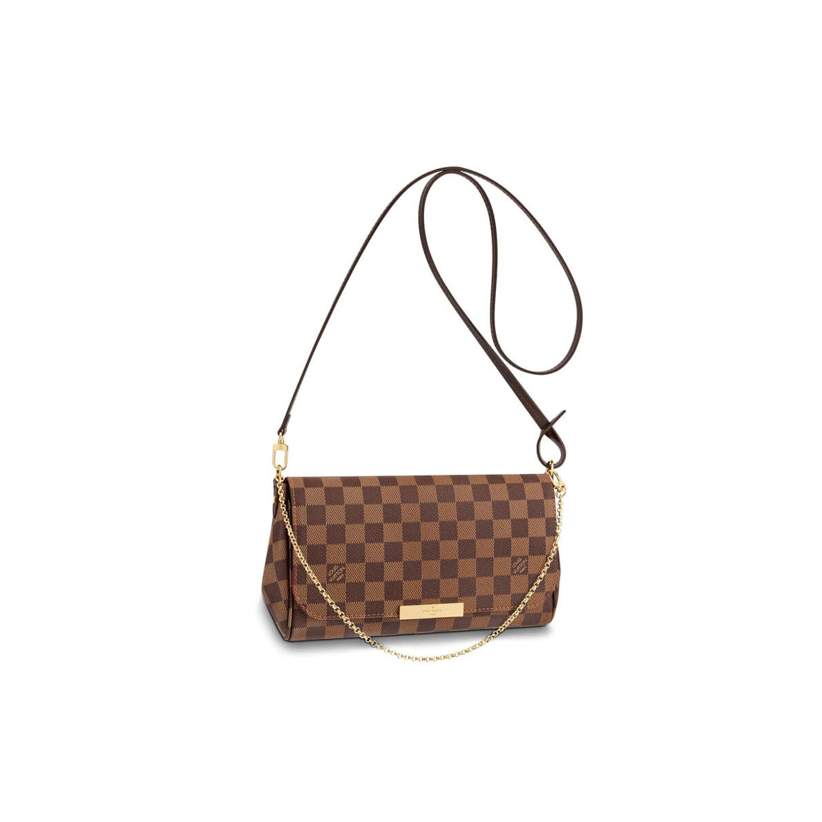 Louis Vuitton Damier Ebene Canvas Favorite MM N41129