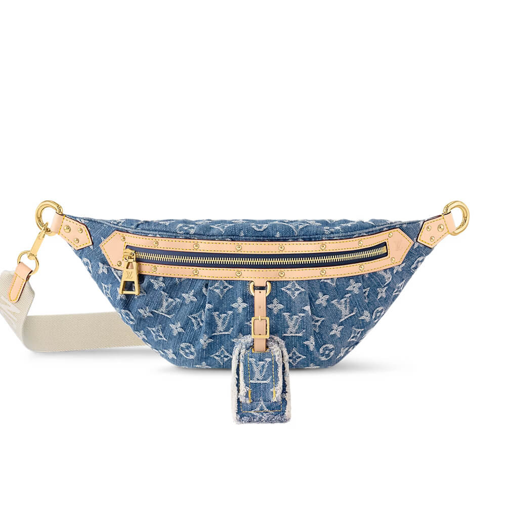 Louis Vuitton Monogram Denim High Rise Bumbag M46837