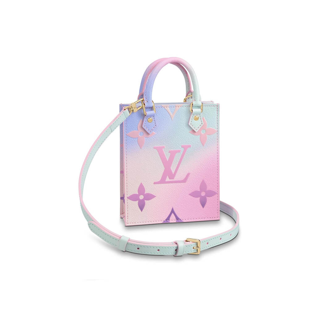 Louis Vuitton Petit Sac Plat M81341 Sunrise Pastel