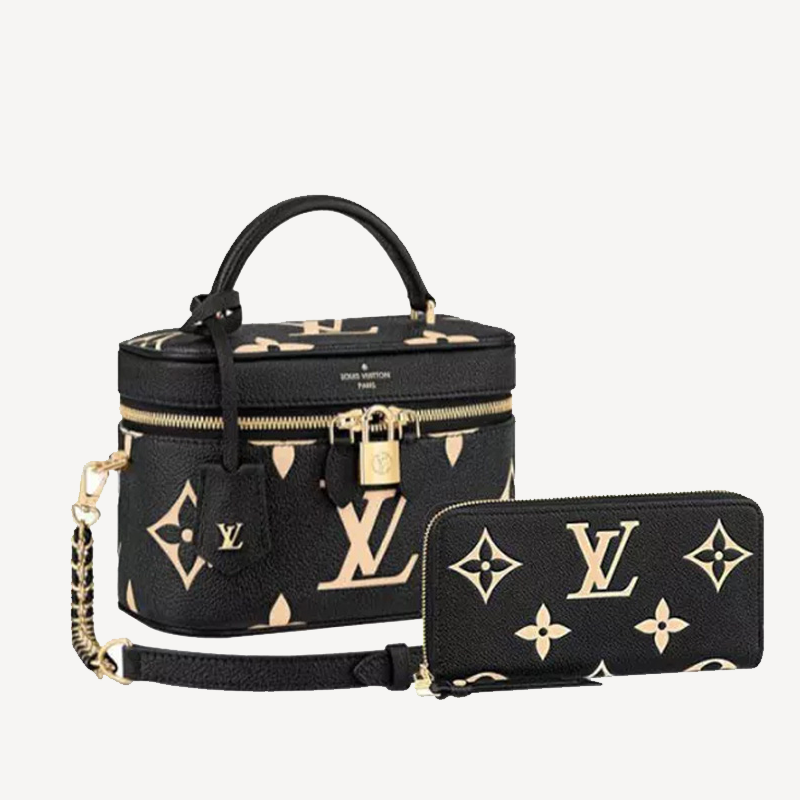 LOUIS VUITTON Vanity PM long wallet 2-piece set deals Ref: M45780 + M80481