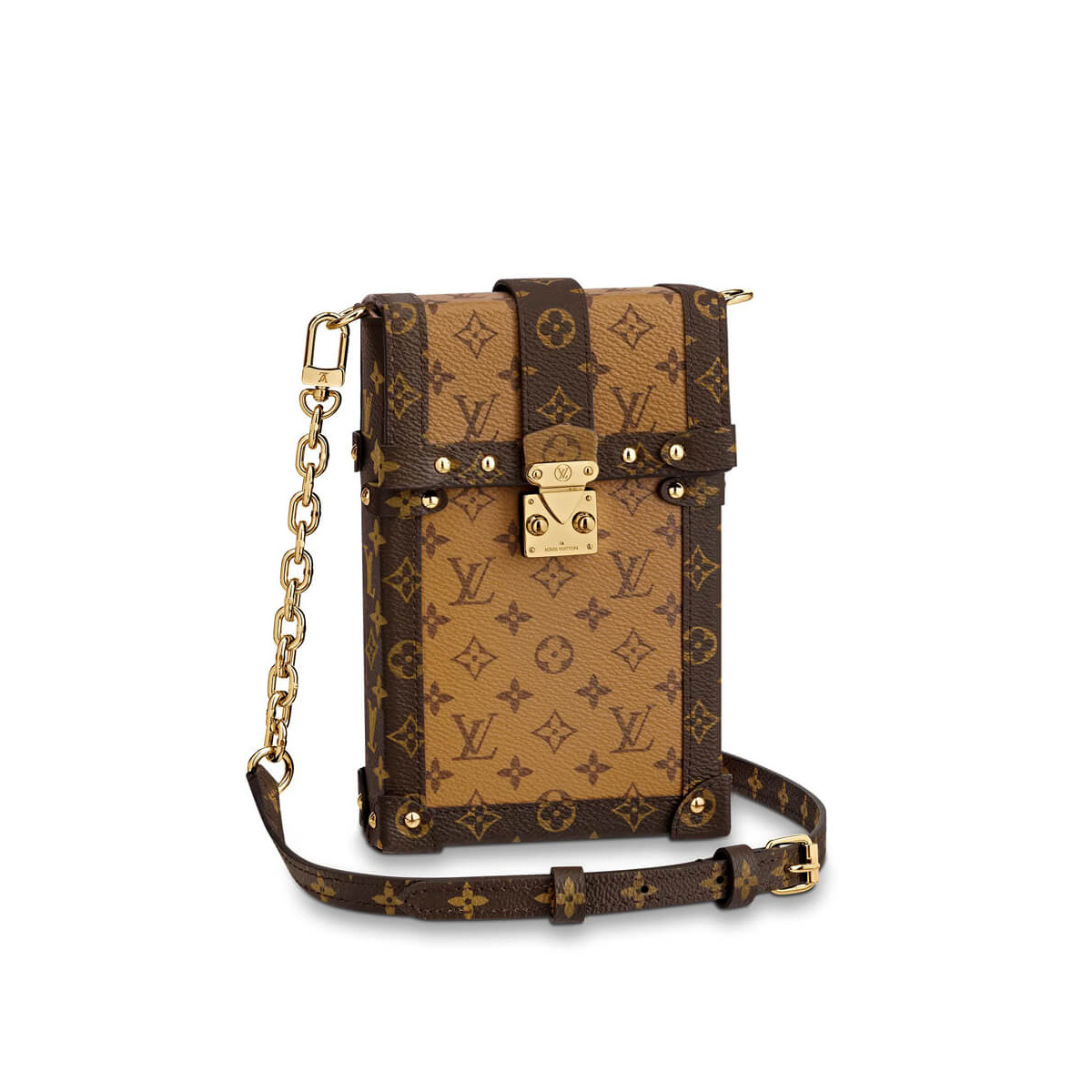 Louis Vuitton Vertical Trunk Pochette M67873