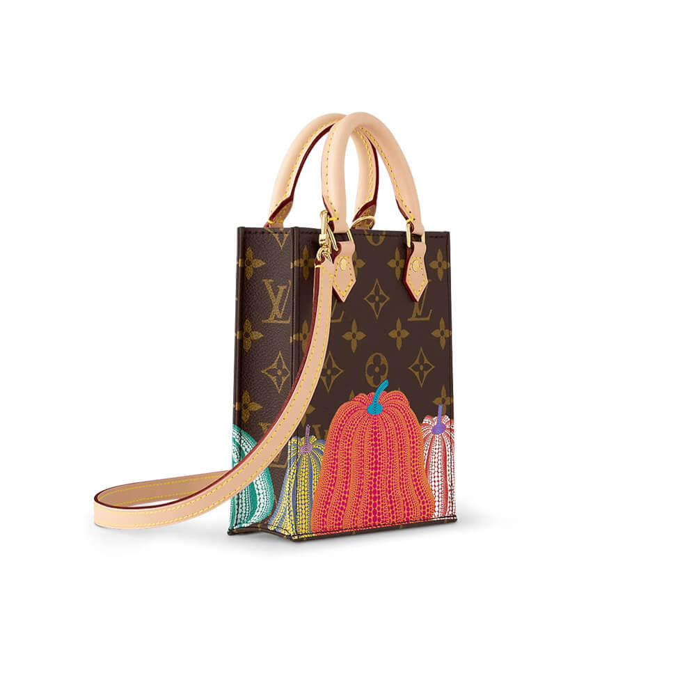 LV x YK Petit Sac Plat with Pumpkin PrintM82112