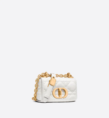 MICRO DIOR CARO BAG Latte