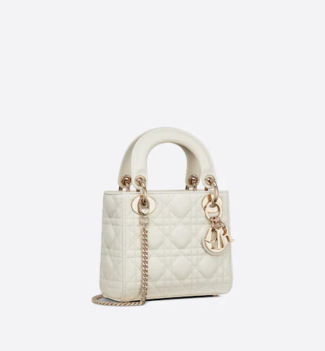 MINI LADY DIOR BAG Latte