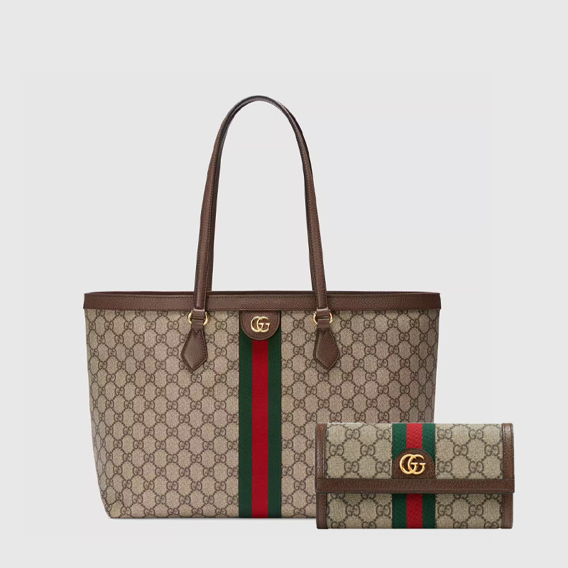 Ophidia GG medium tote+GUCCI continental wallet