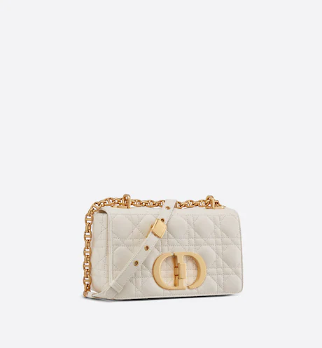 SMALL DIOR CARO BAGIvory