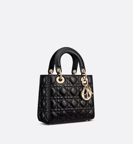 SMALL LADY DIOR MY  BAG Black