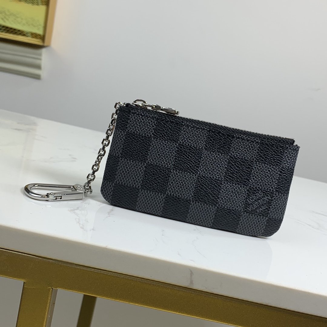 Louis Vuitton Damier Wallet 12cm Black – Fapert