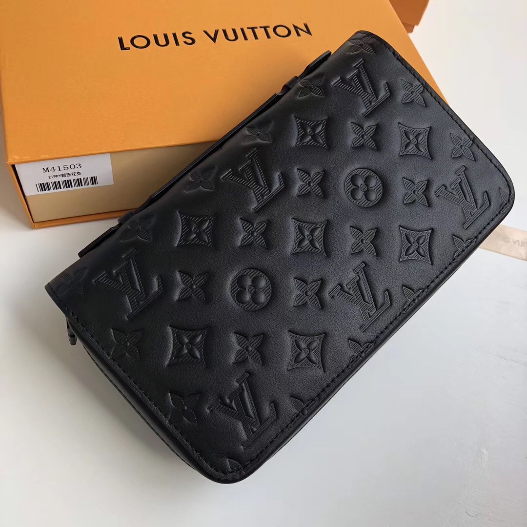 Louis Vuitton Monogram Empreinte Wallet 22cm Black – Fapert