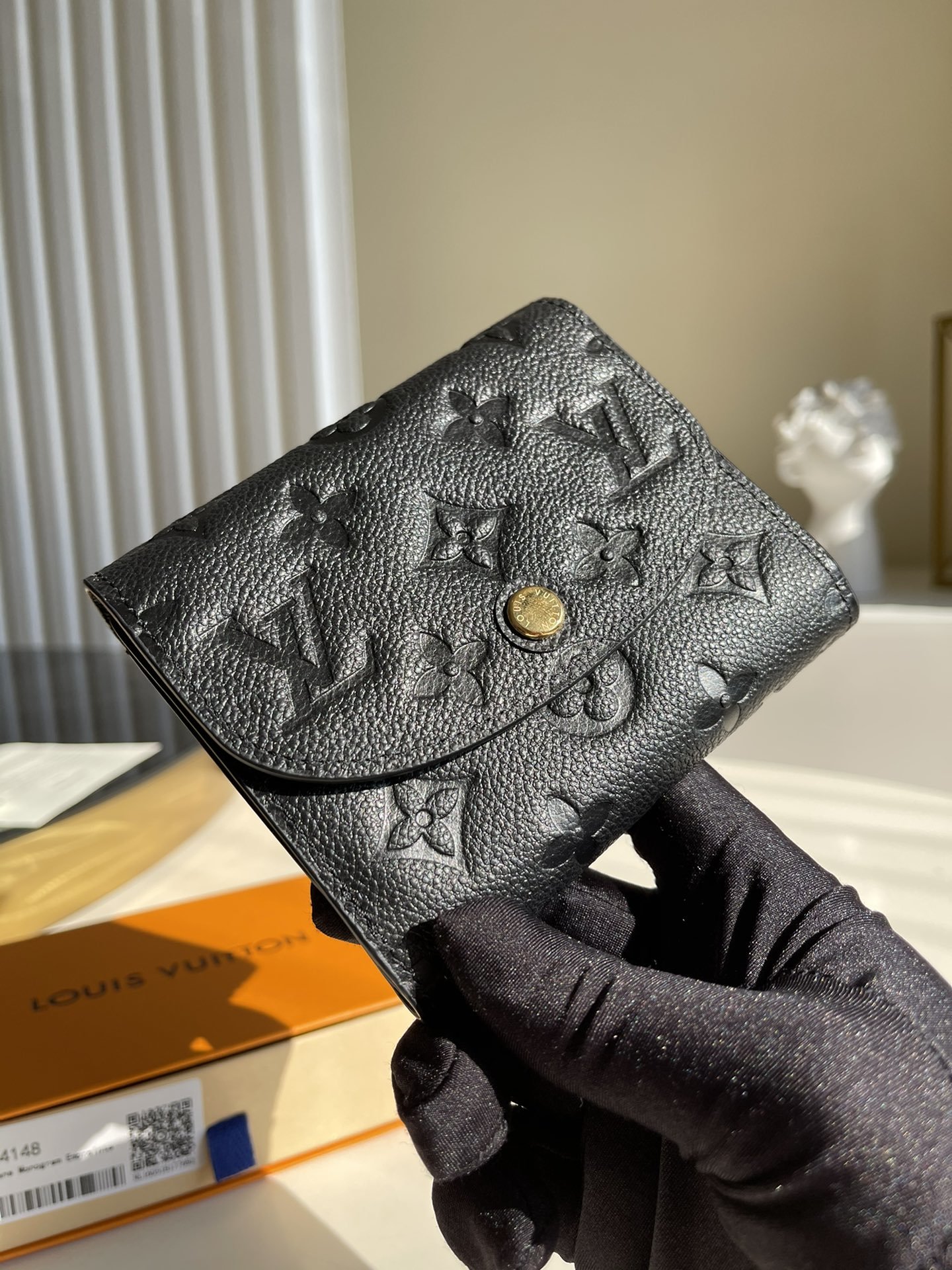 Louis Vuitton Monogram Wallet 12cm Black – Fapert