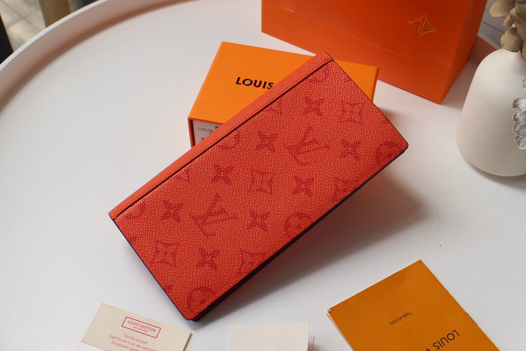 Louis Vuitton Monogram Wallet 19cm Orange – Fapert