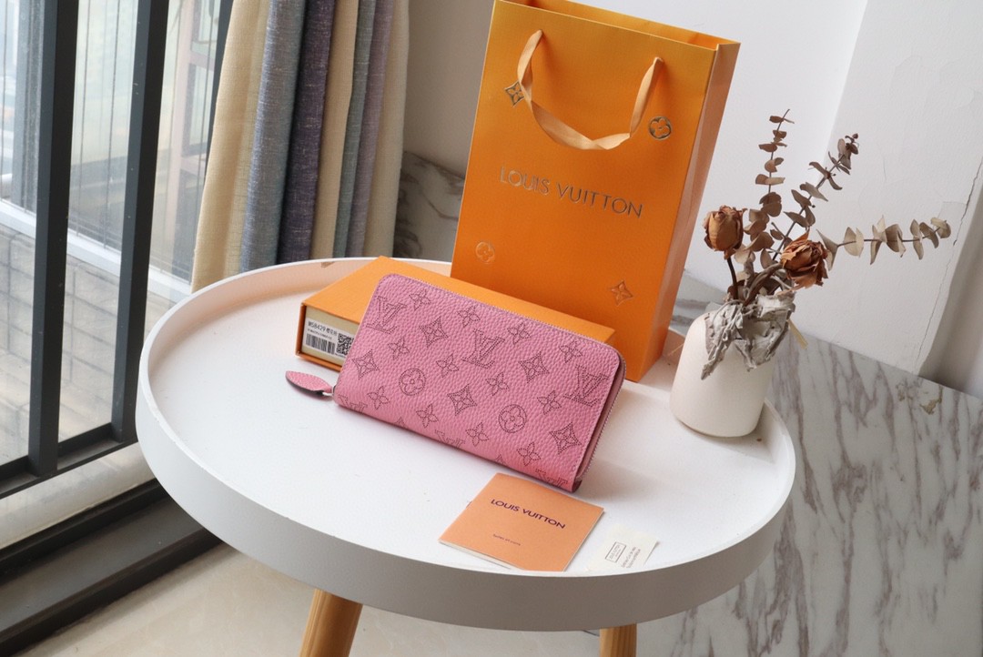 Louis Vuitton Monogram Wallet 19cm Pink – Fapert